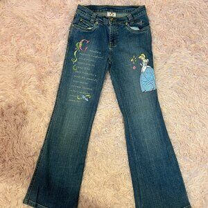 Disney's Cinderella Girl's Boot Cut Denim Jeans